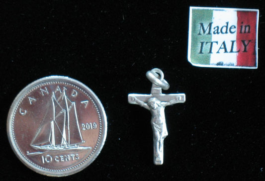 Crucifix - Sterling Silver Small Gothic Style