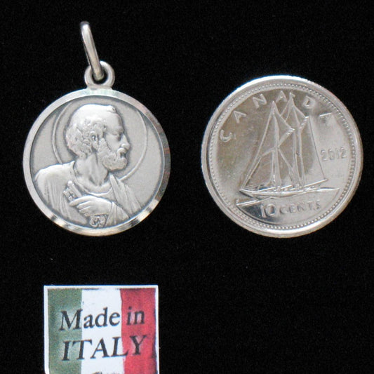 St. Peter - Sterling Silver Medal