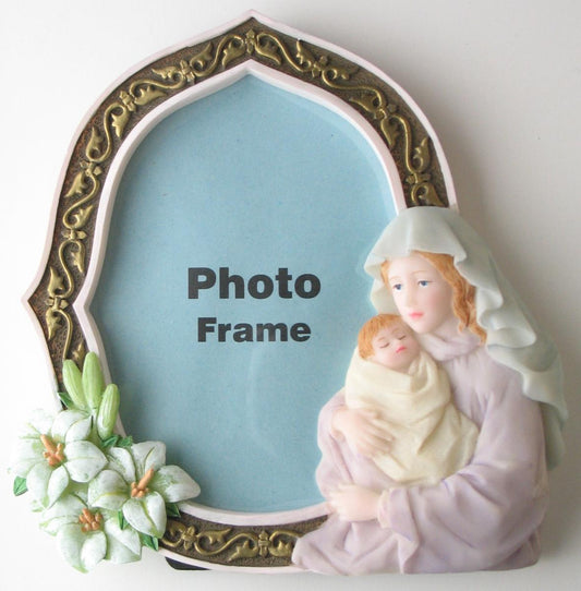 Madonna and Child Photo Frame