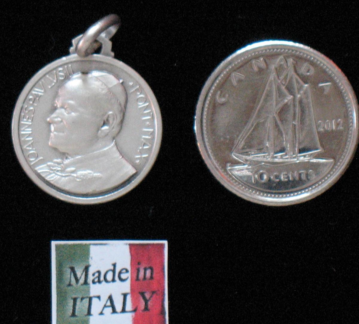 Pope Saint John Paul 2 - Sterling Silver Medal