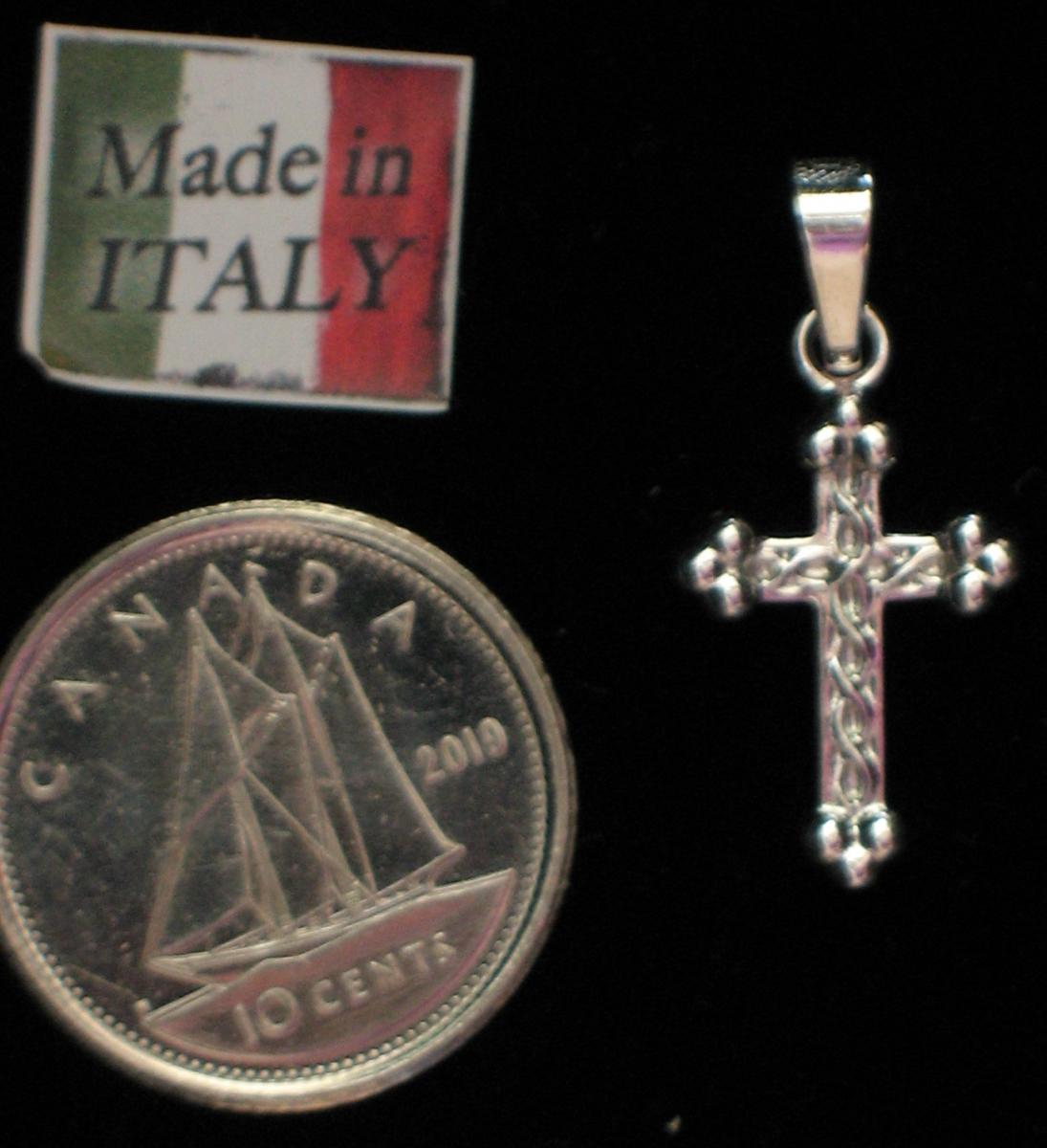 Cross - Sterling Silver Small Fancy