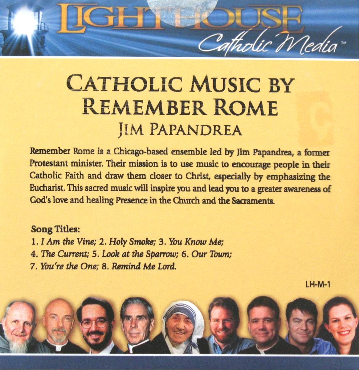 Catholic Music by Remember Rome - CD by Jim Papandrea