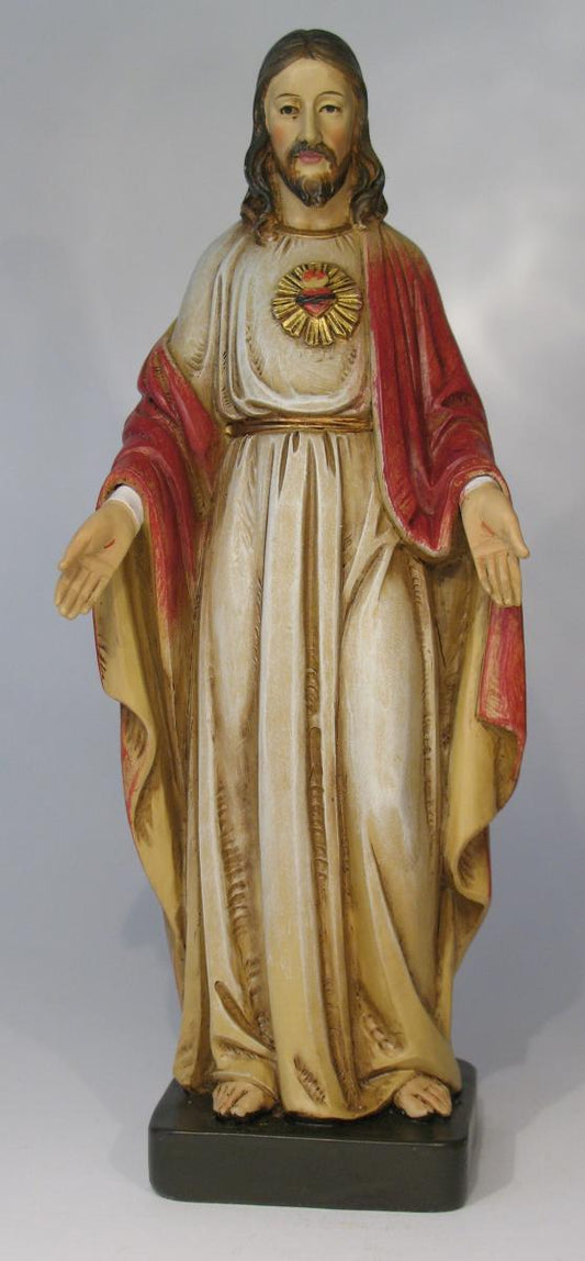 Statue - Sacred Heart - 8 Inch