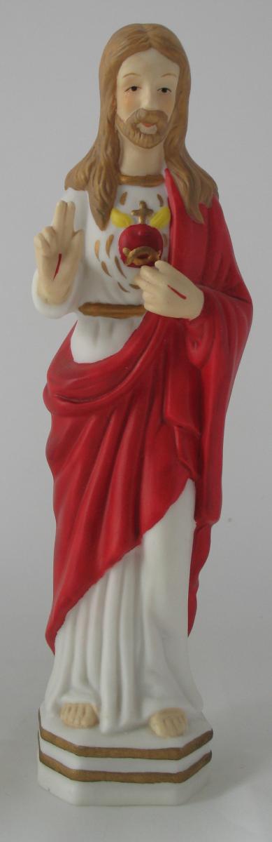 Statue - Sacred Heart - 8 Inch