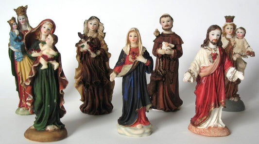 Saint Statues - 5 1/4 inch