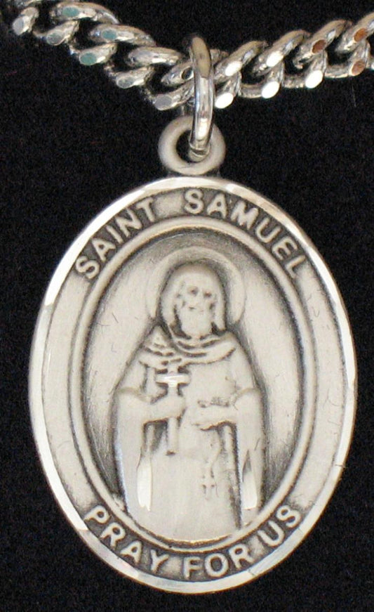 St. Samuel - Sterling Silver Medal with Chain