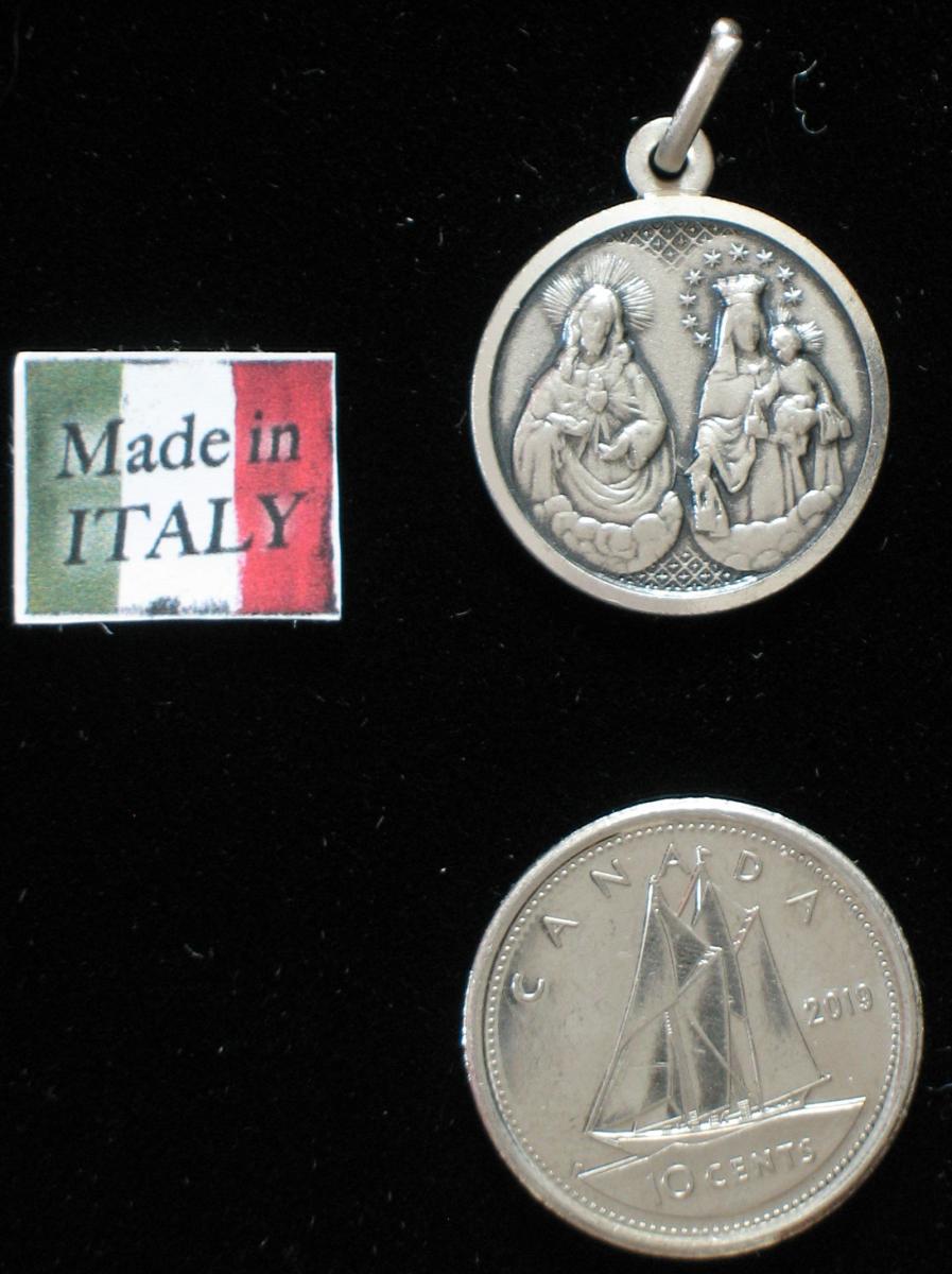 Scapular - Sterling Silver Medal