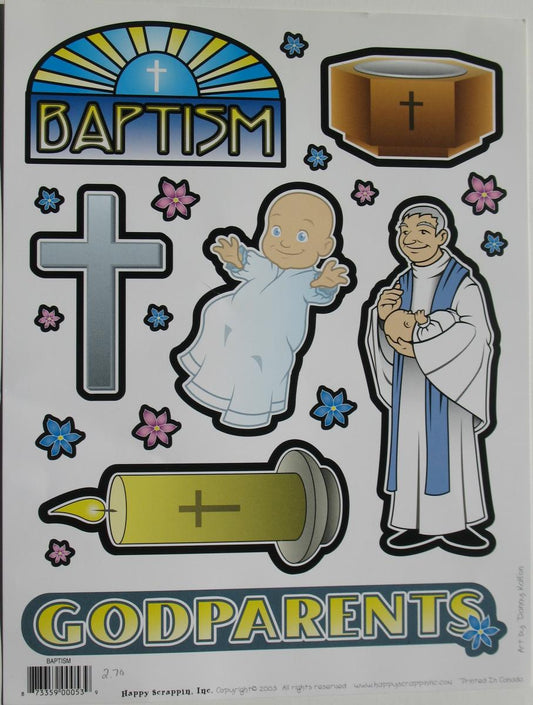 Baptism Symbols Sheet