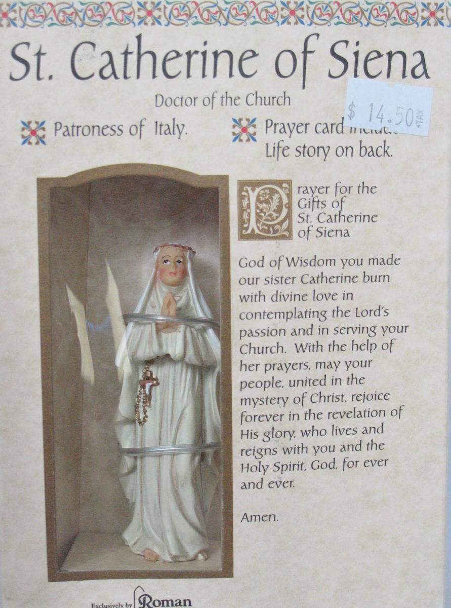 Statue - St. Catherine of Siena - 3.25 Inch