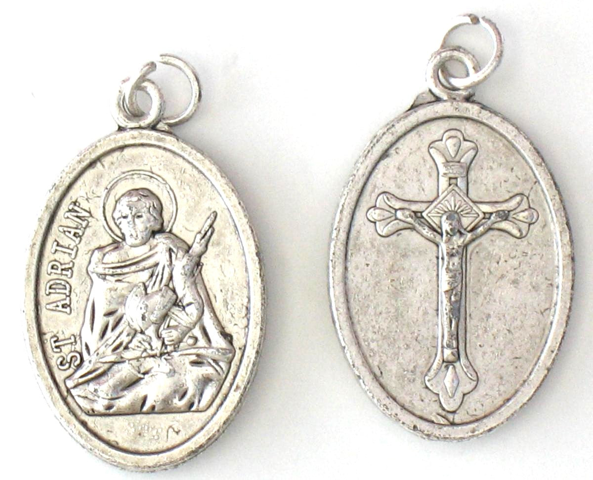 Oxidized Medals - Male Saints (A-B)