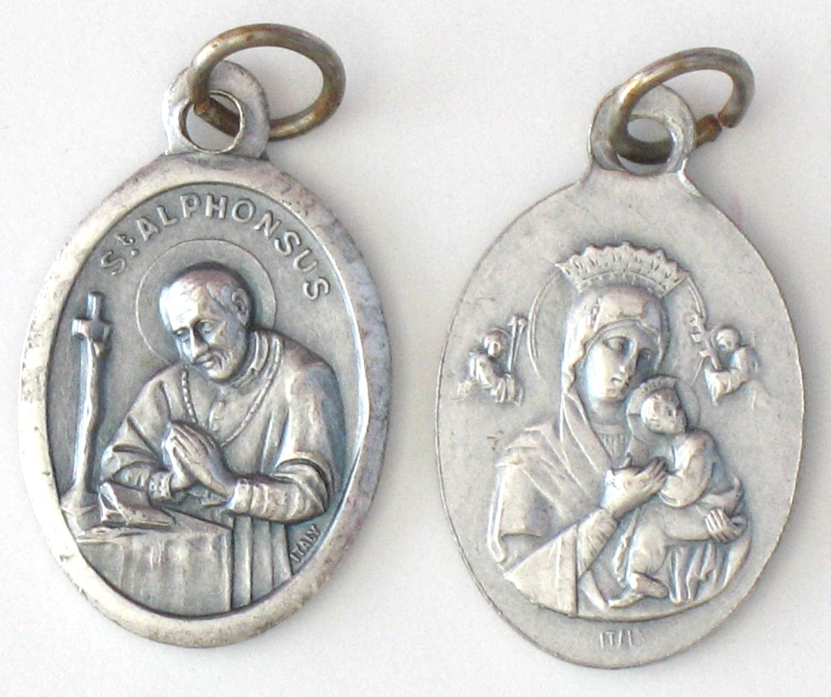 Oxidized Medals - Male Saints (A-B)