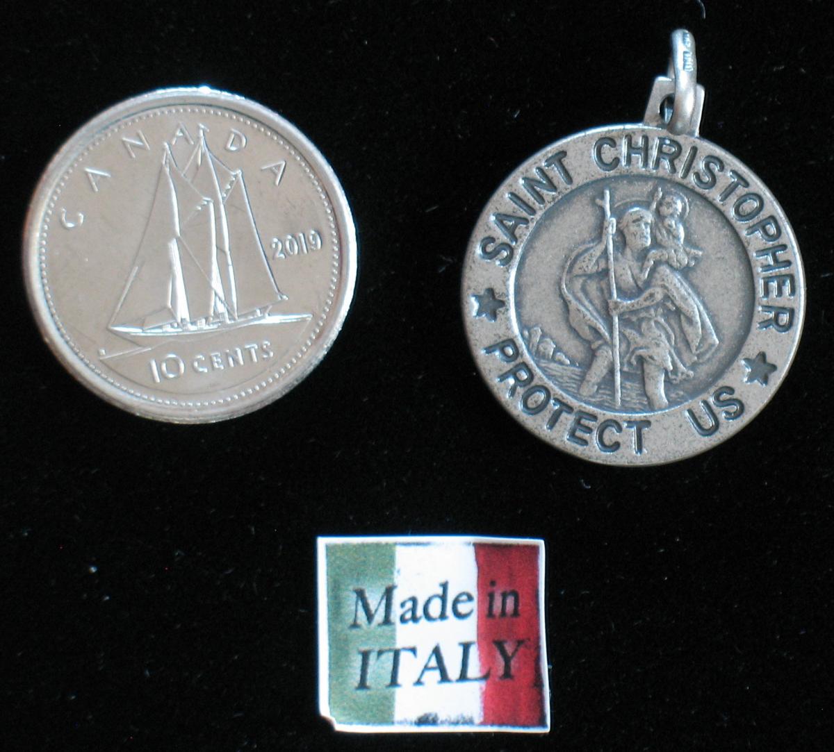 St. Christopher - Sterling Silver Medal