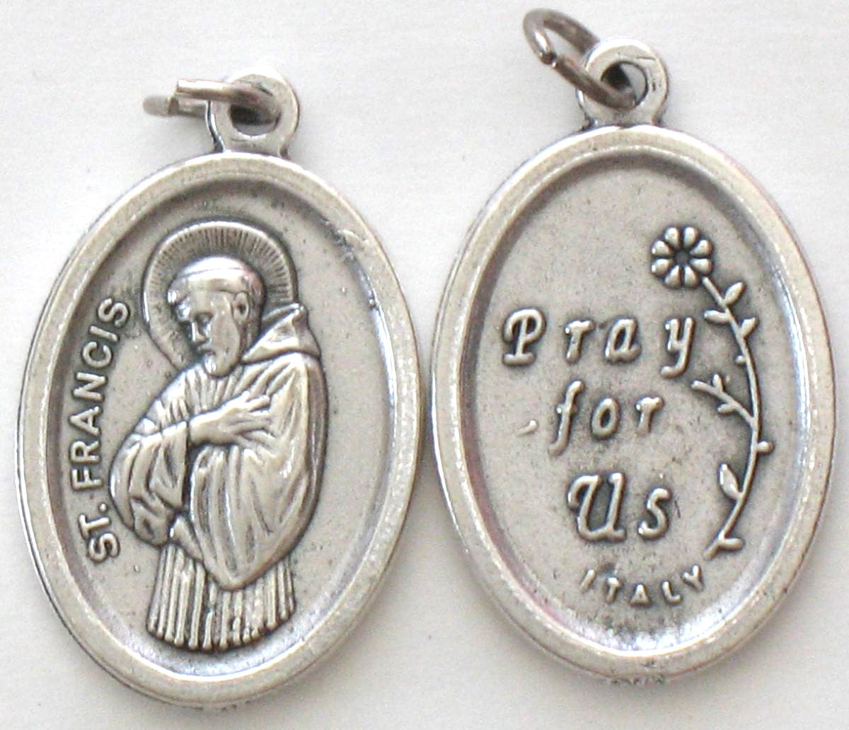 Oxidized Medal - Male Saints (F-I)