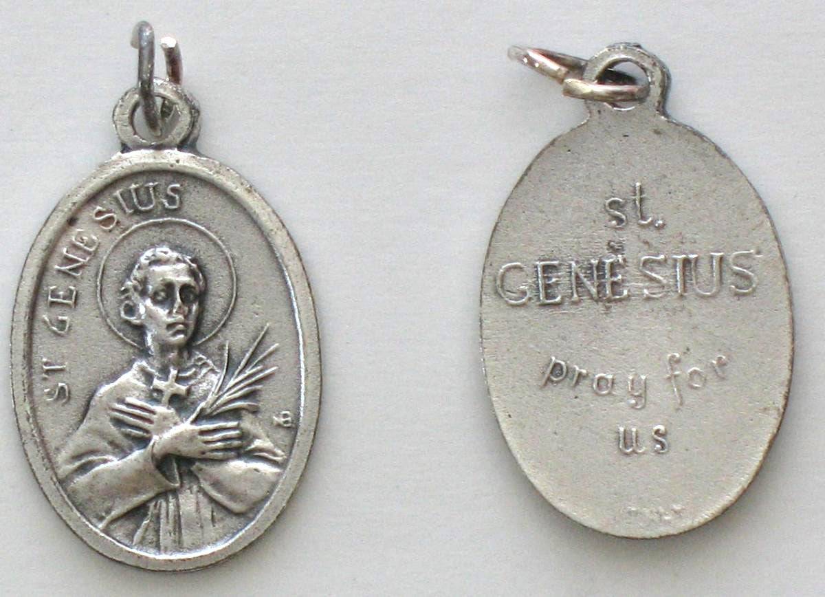 Oxidized Medal - Male Saints (F-I)