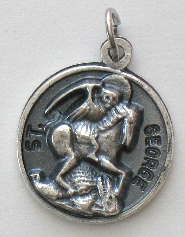 Oxidized Medal - Male Saints (F-I)