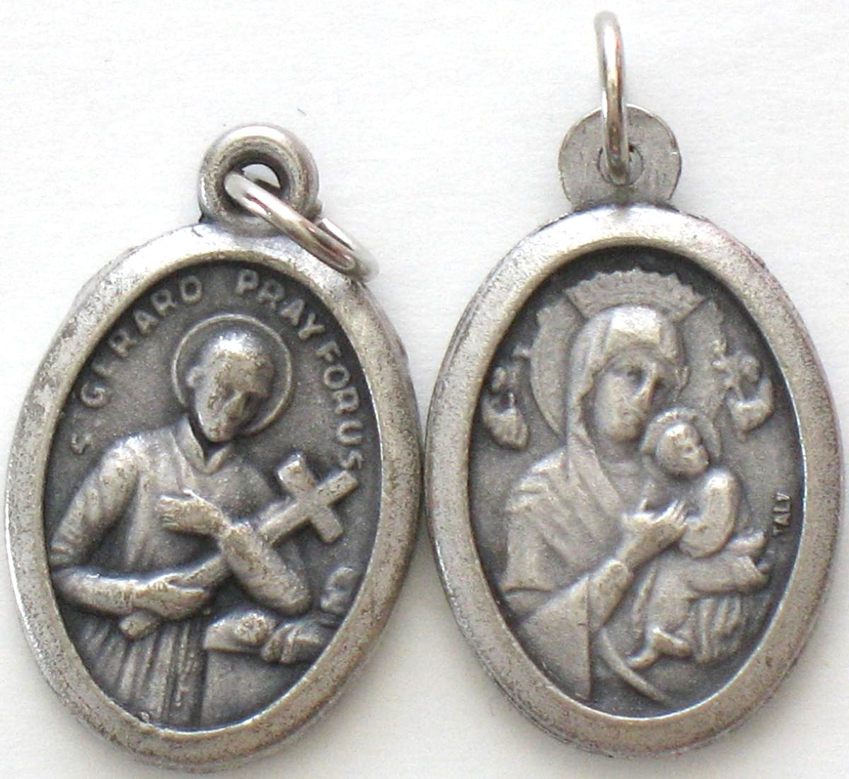 Oxidized Medal - Male Saints (F-I)