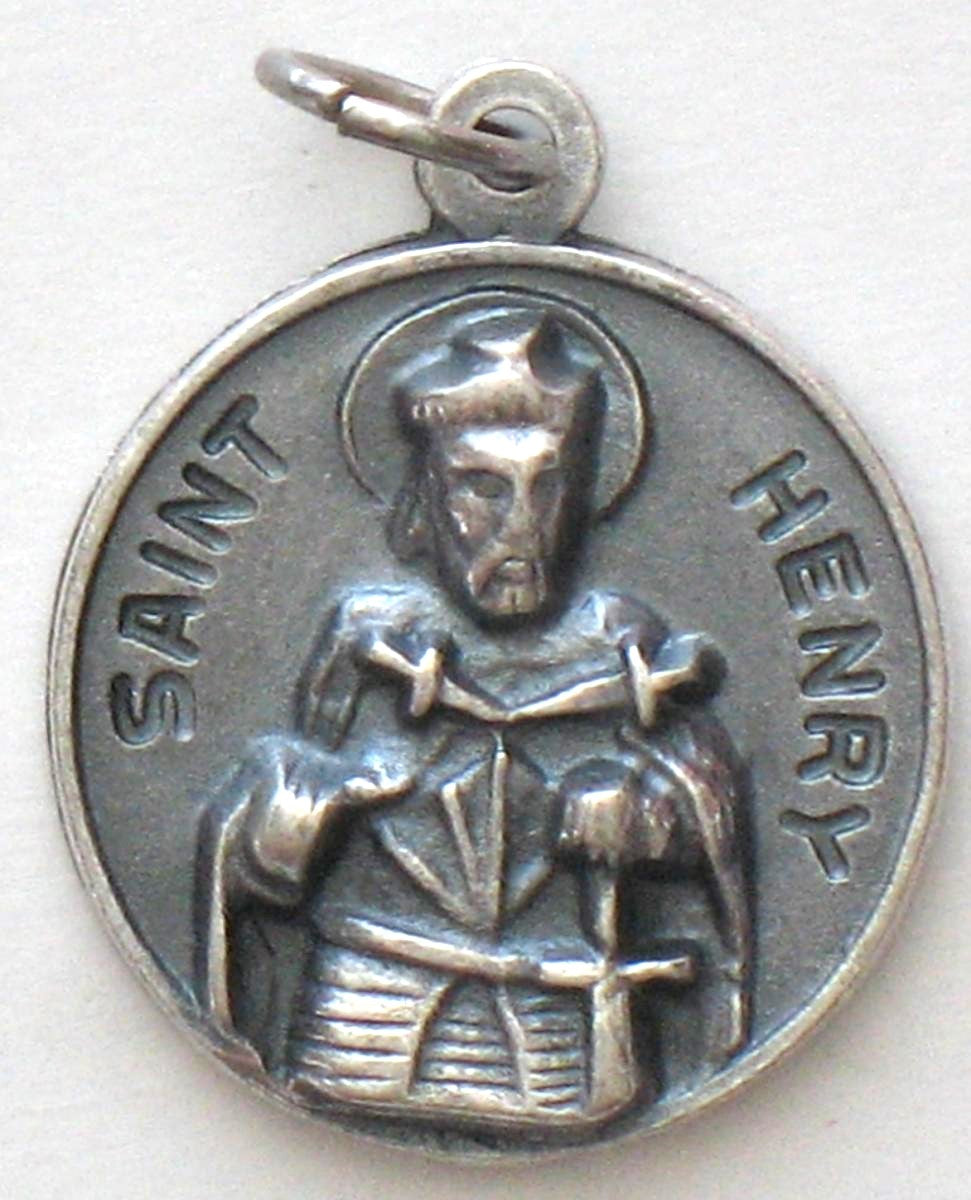 Oxidized Medal - Male Saints (F-I)