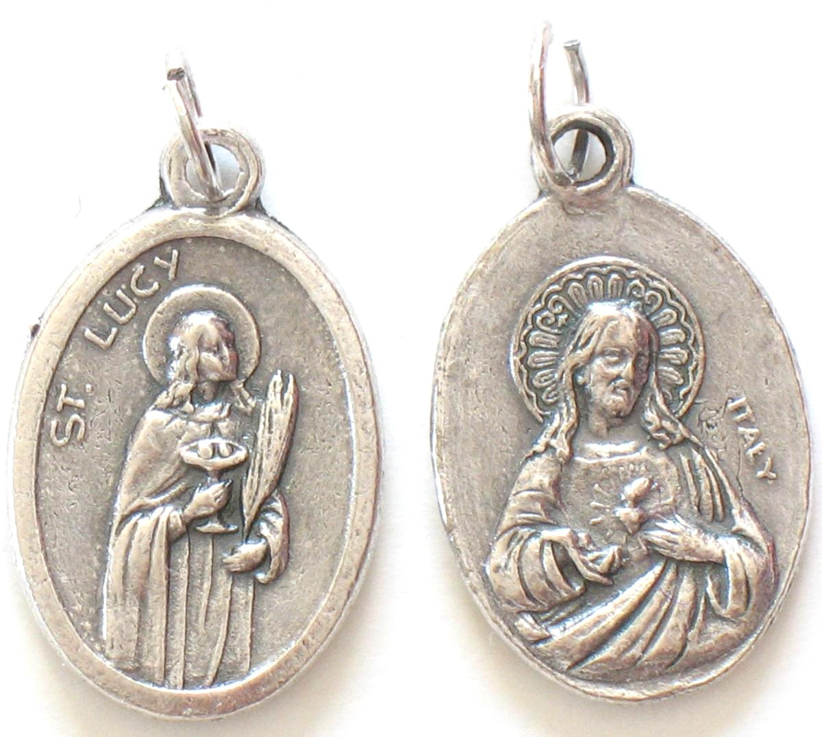 Oxidized  Medal -Female Saints  (J -T)