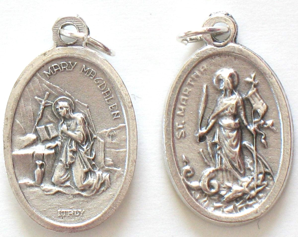 Oxidized  Medal -Female Saints  (J -T)