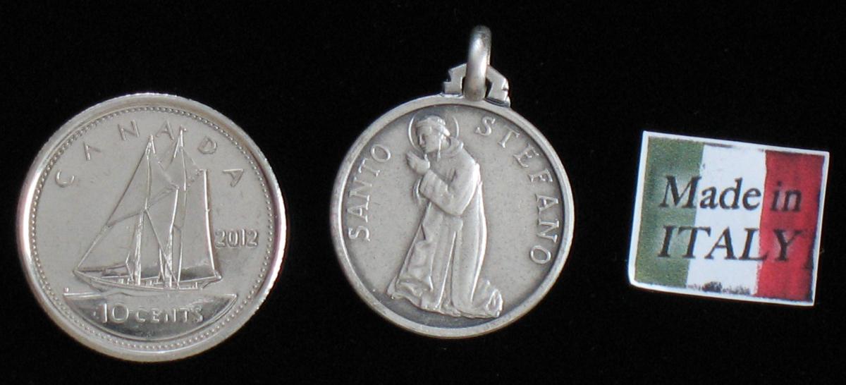 St. Stephen - Sterling Silver Medal