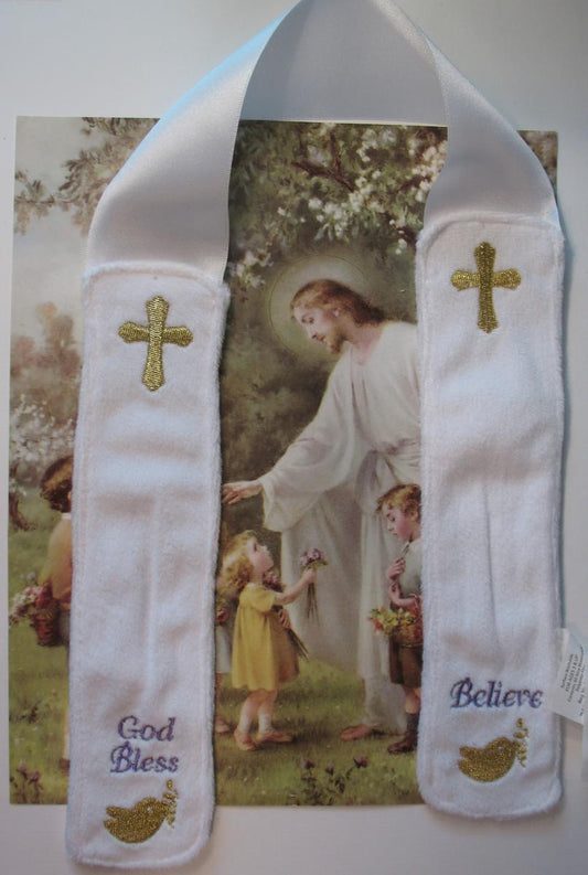 Stole with Jesus and Children Picture