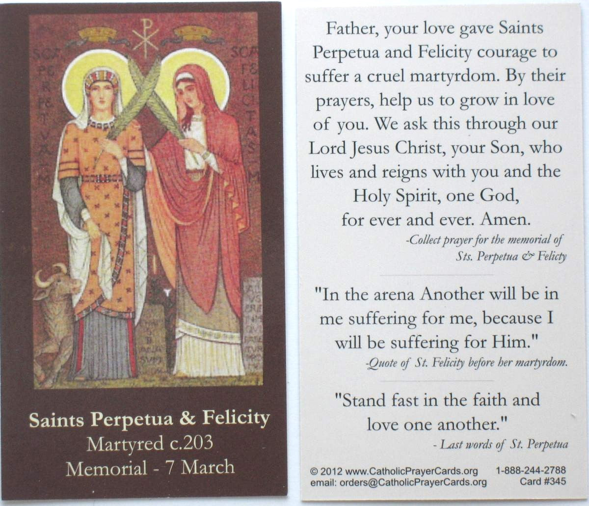 Coated Cardstock - Female Saints / Holy Women (N-Z) - Bulk Pricing Available!