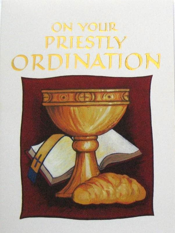 On Your Priestly Ordination Greeting Card