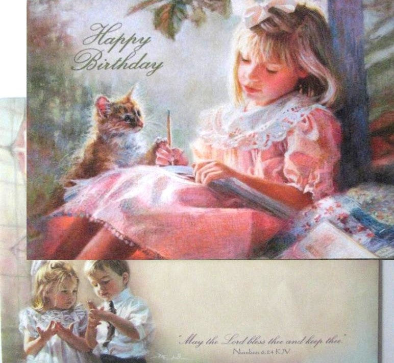 Birthday Greeting Card by Legacy with Deluxe Envelope