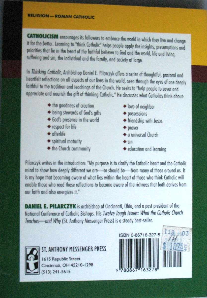 Catholic Thinking Thinking Catholic – Lumen Christi Books & Gifts