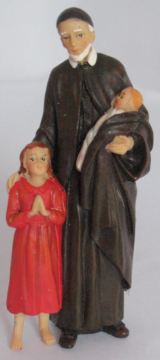 Statue - St. Vincent de Paul - 3.6 Inch