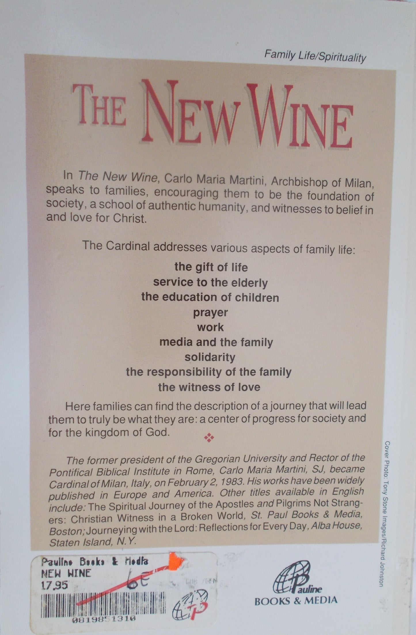 The New Wine - Christian Witness of the Family