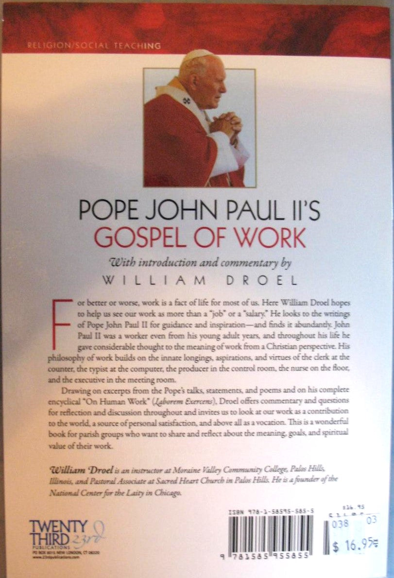 John Paul II's Gospel of Work