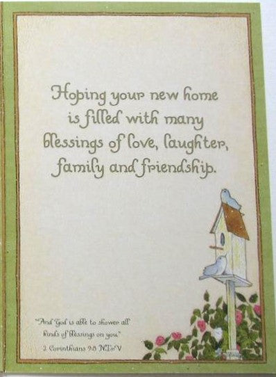 New Home Greeting Card