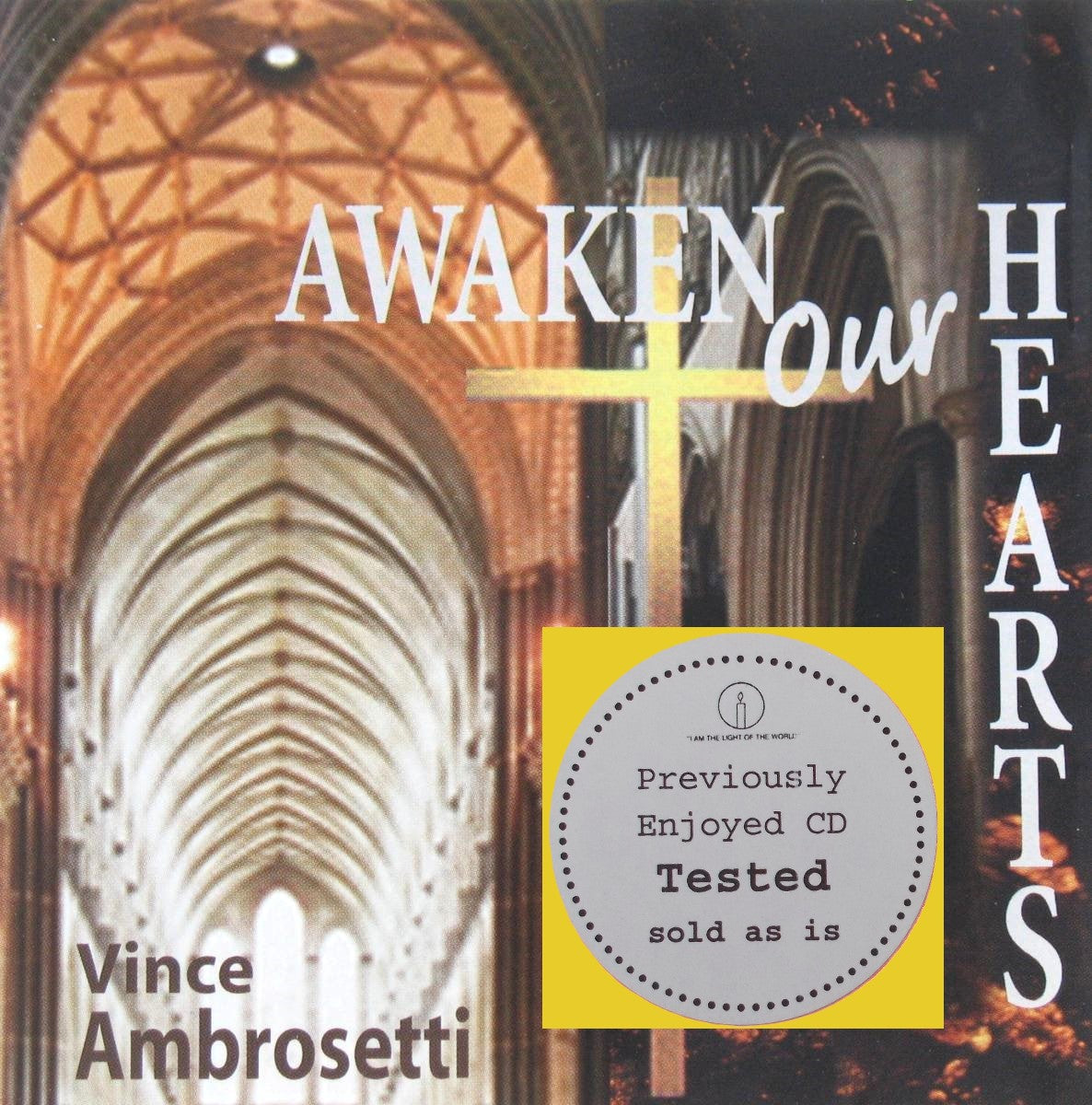 Vince Ambrosetti - Awaken Our Hearts - Music CD - Demo - Used