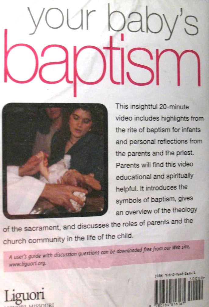 Your Baby's Baptism DVD