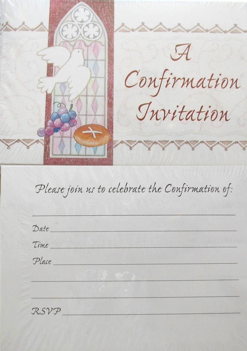 Confirmation Celebration Greeting Card - Package of 8