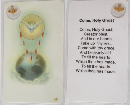 Laminated with Medal - Come Holy Ghost