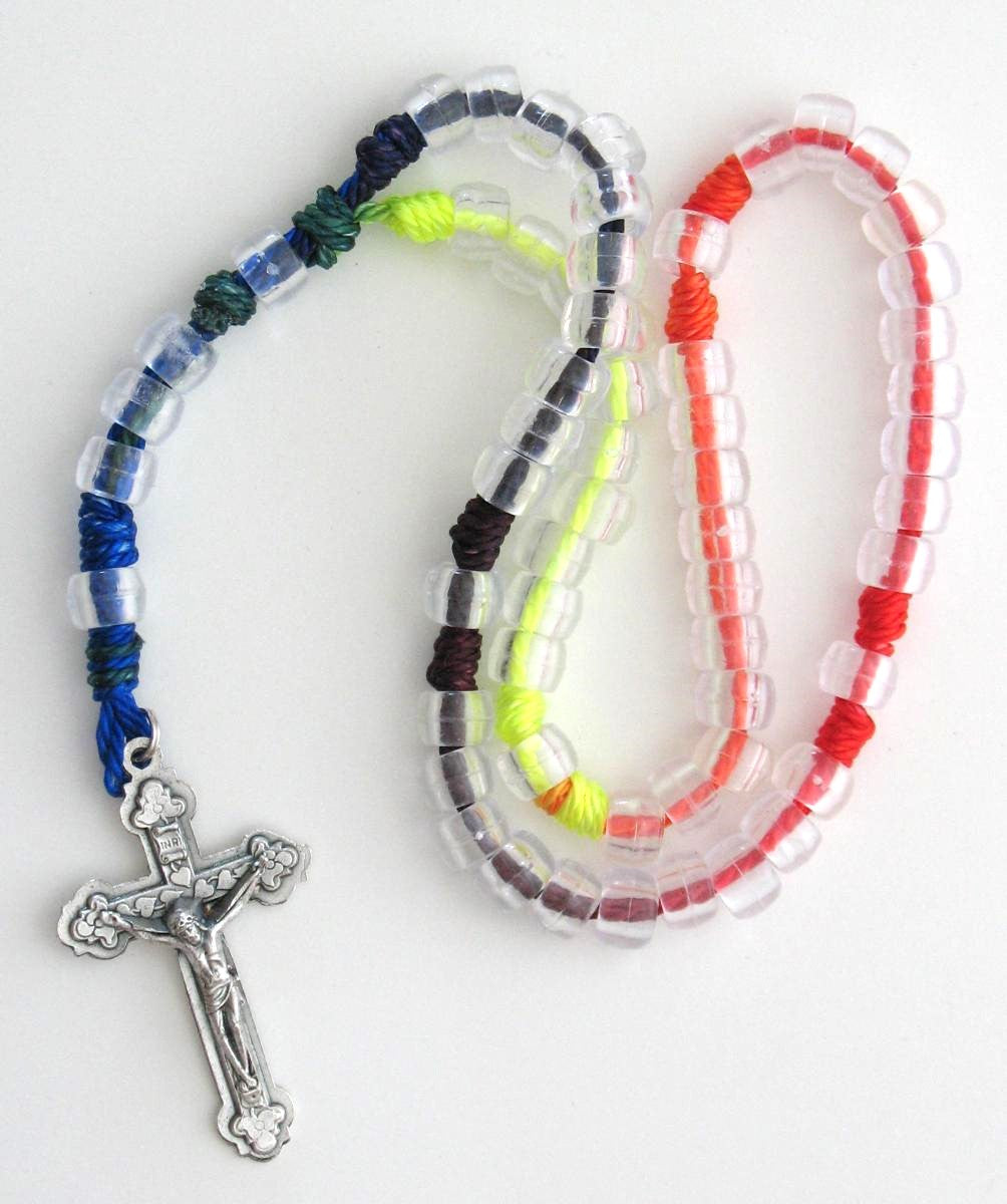 Rosary - Cord Multi-colour String