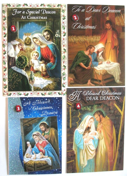 Christmas Greeting Cards - To Deacon