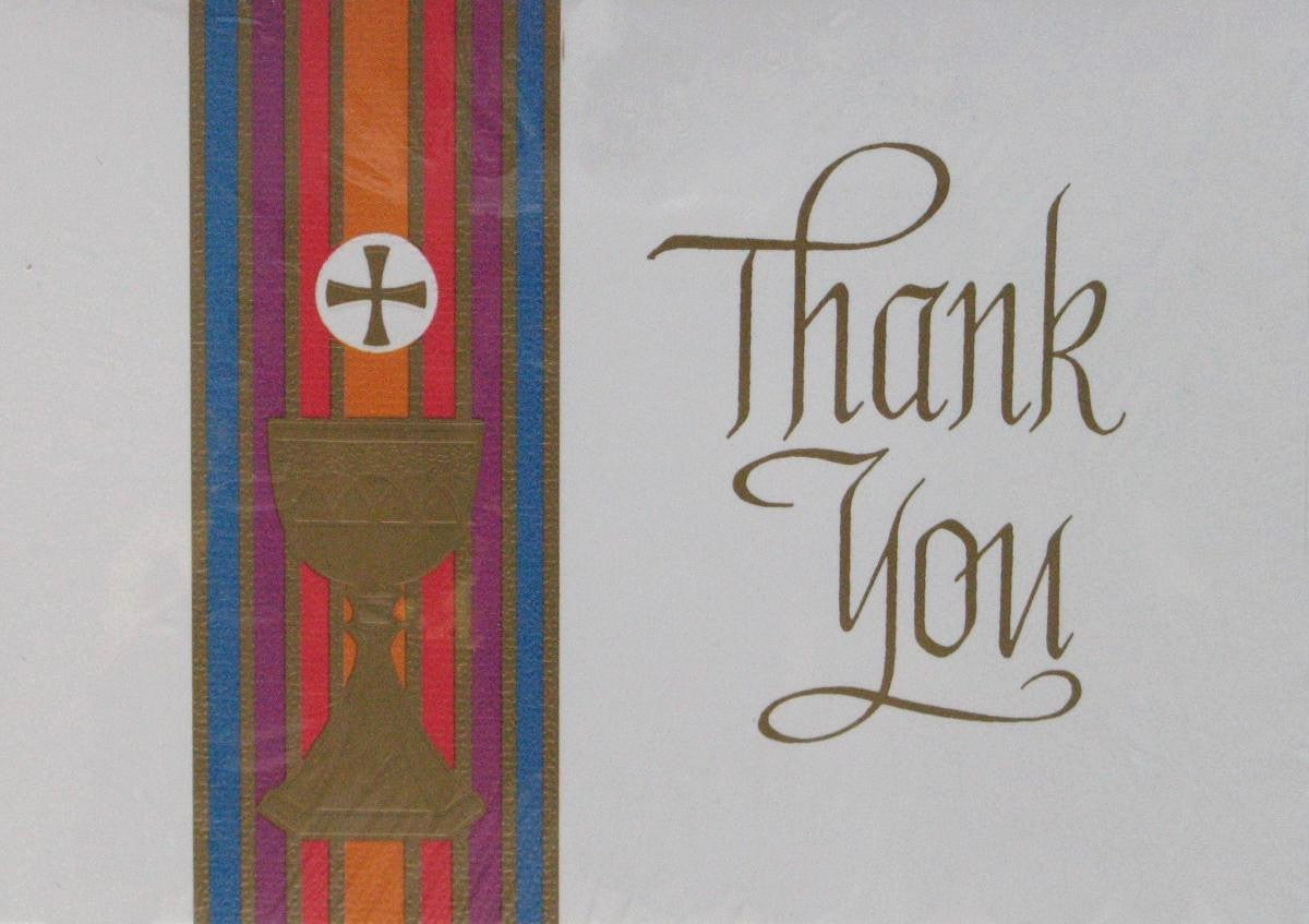 Thank You Cards - One Design - Box of 50