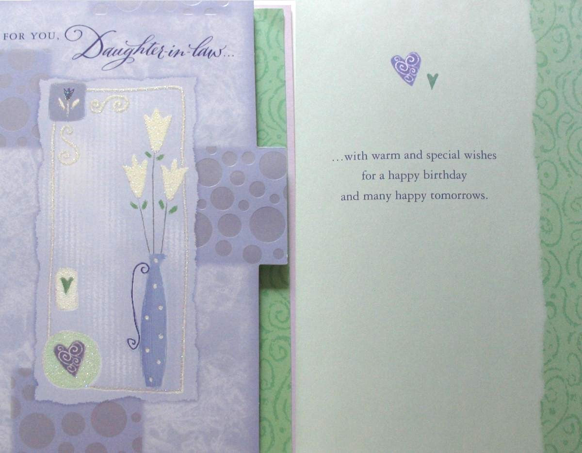 Daughter-in-law Birthday Greeting Card