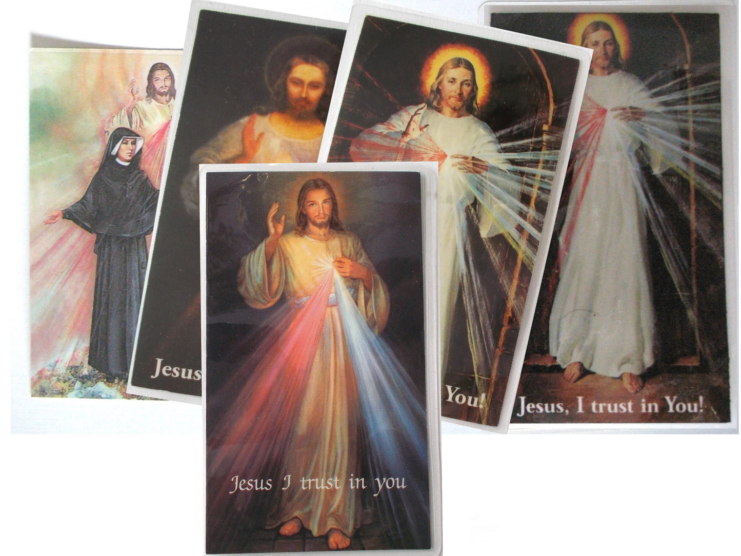 Laminated - Jesus - Divine Mercy