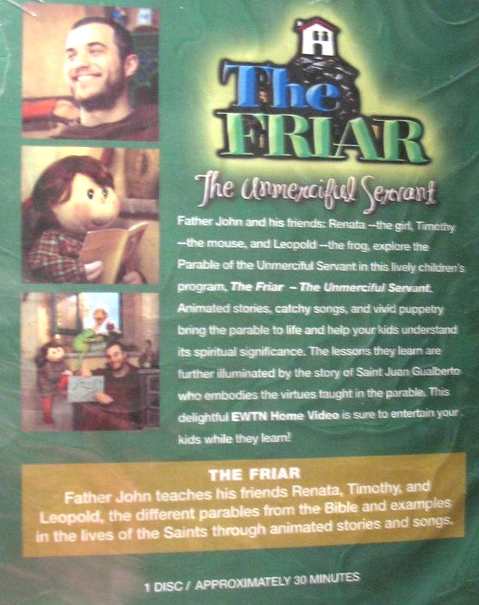 The Friar : The Unmerciful Servant - Children's DVD - EWTN