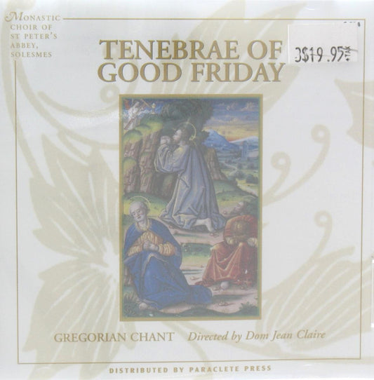 Gregorian Chant - Tenebrae Of Good Friday - Music CD