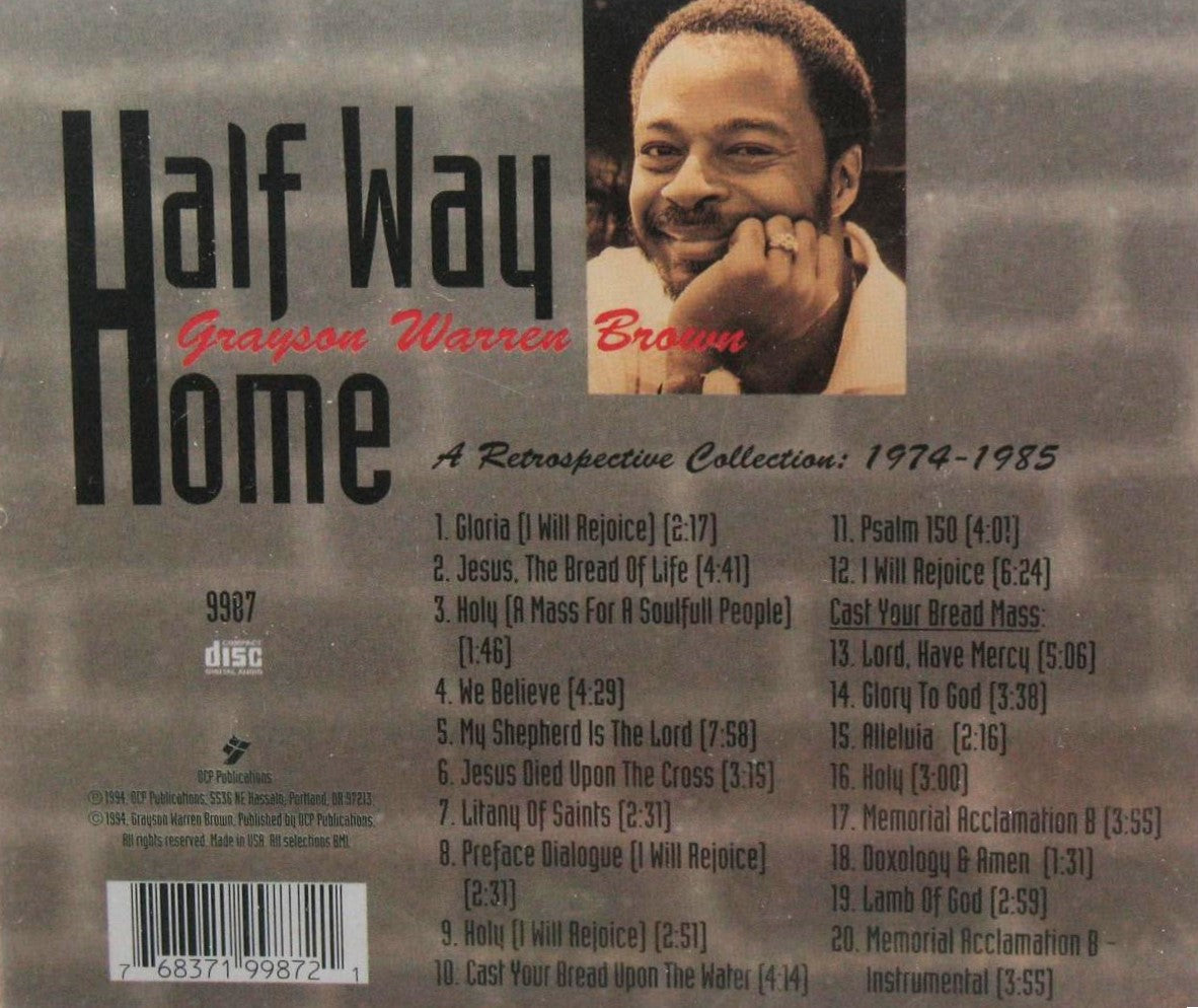 Grayson Warren Brown - Half Way Home : A Retrospective Collection 1974-1985 - Music CD