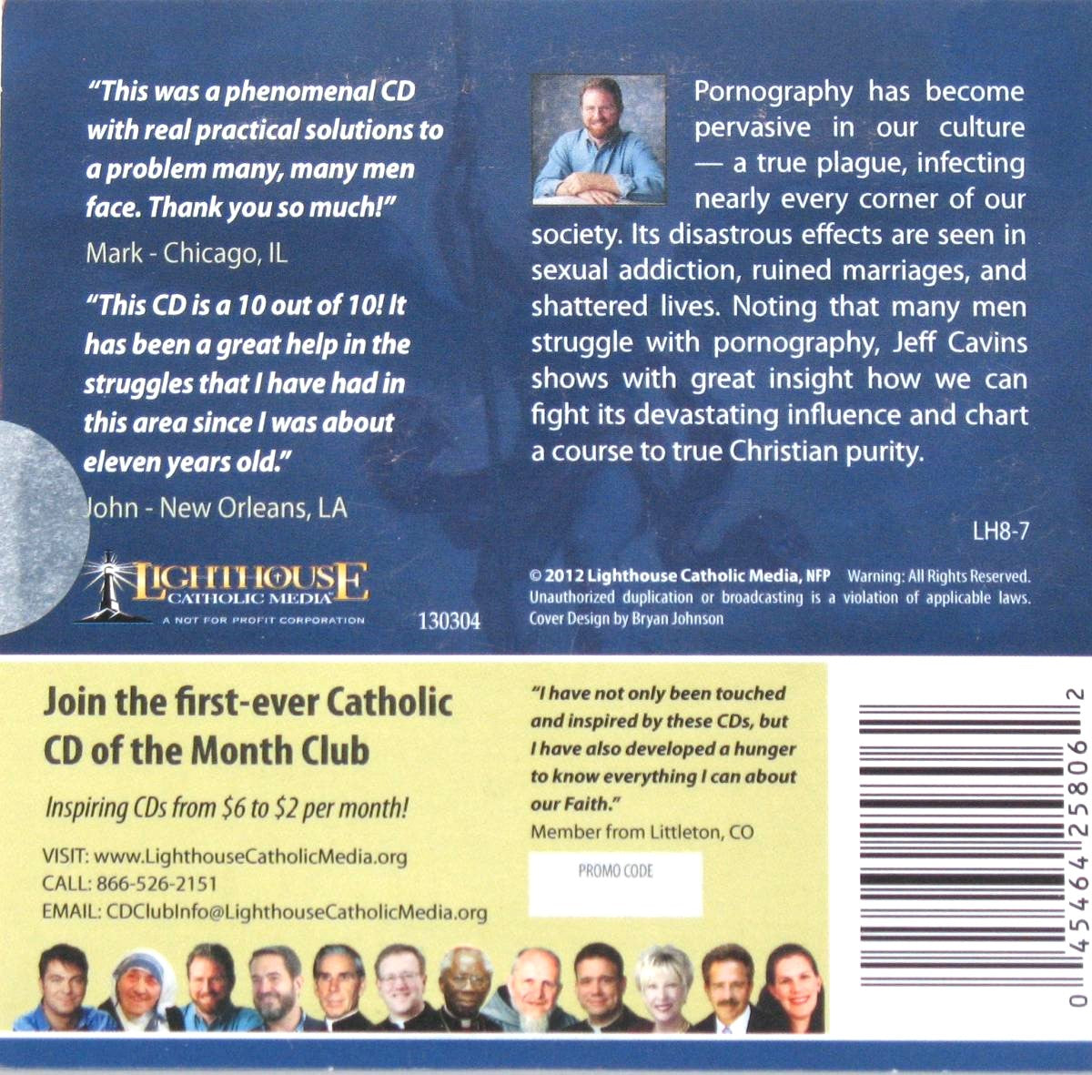 The Pornography Plague and the Path to Christian Purity  - CD Talk by Jeff Cavins