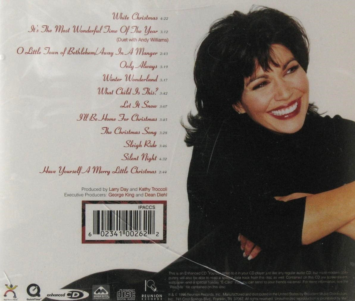 Kathy Troccoli - A Sentimental Christmas - Music CD