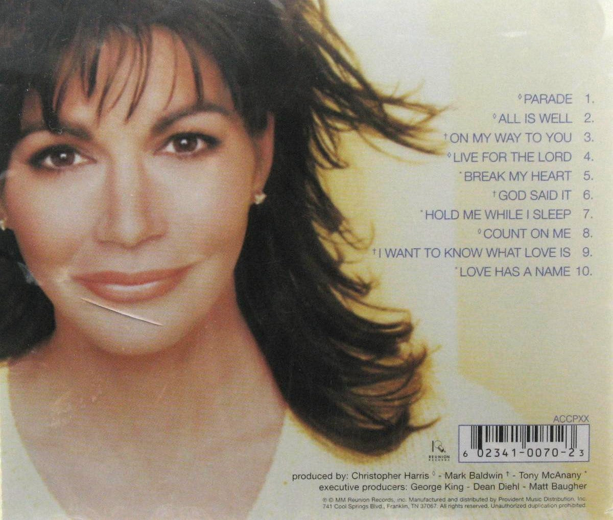 Kathy Troccoli - Love Has A Name - Music CD