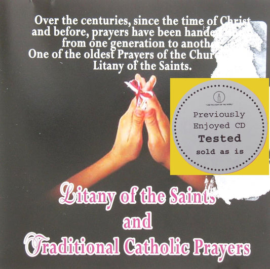 Litany of the saints & Traditional Catholic Prayers - CD - Demo - Used