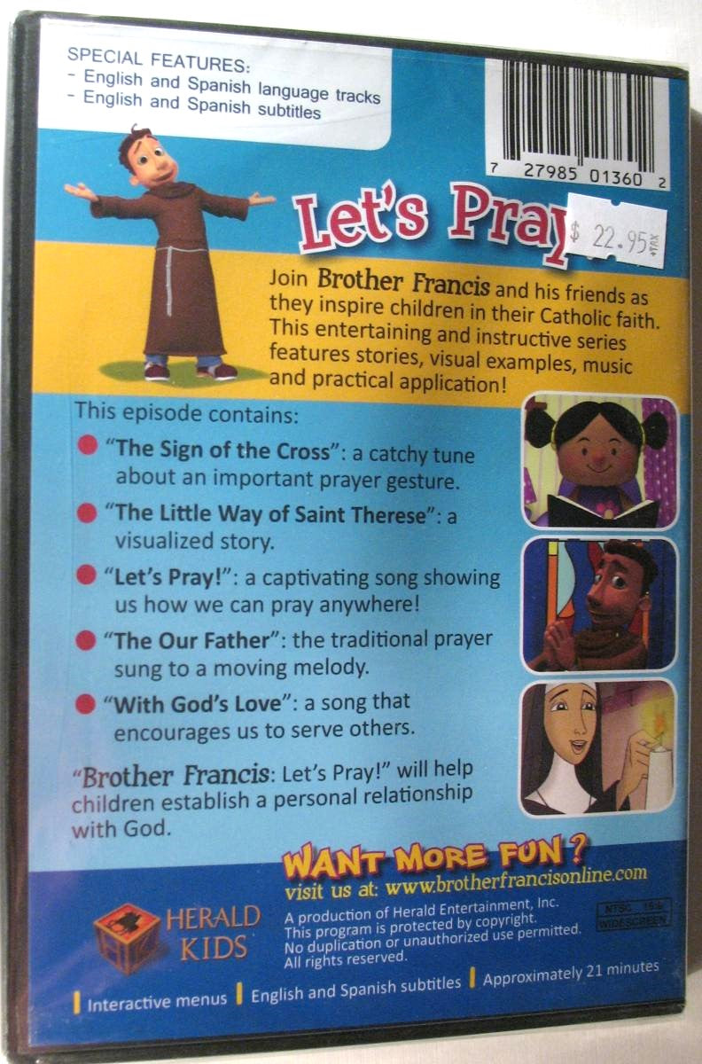 Let's Pray!- A Lesson on Prayer - Brother Francis DVD (1)